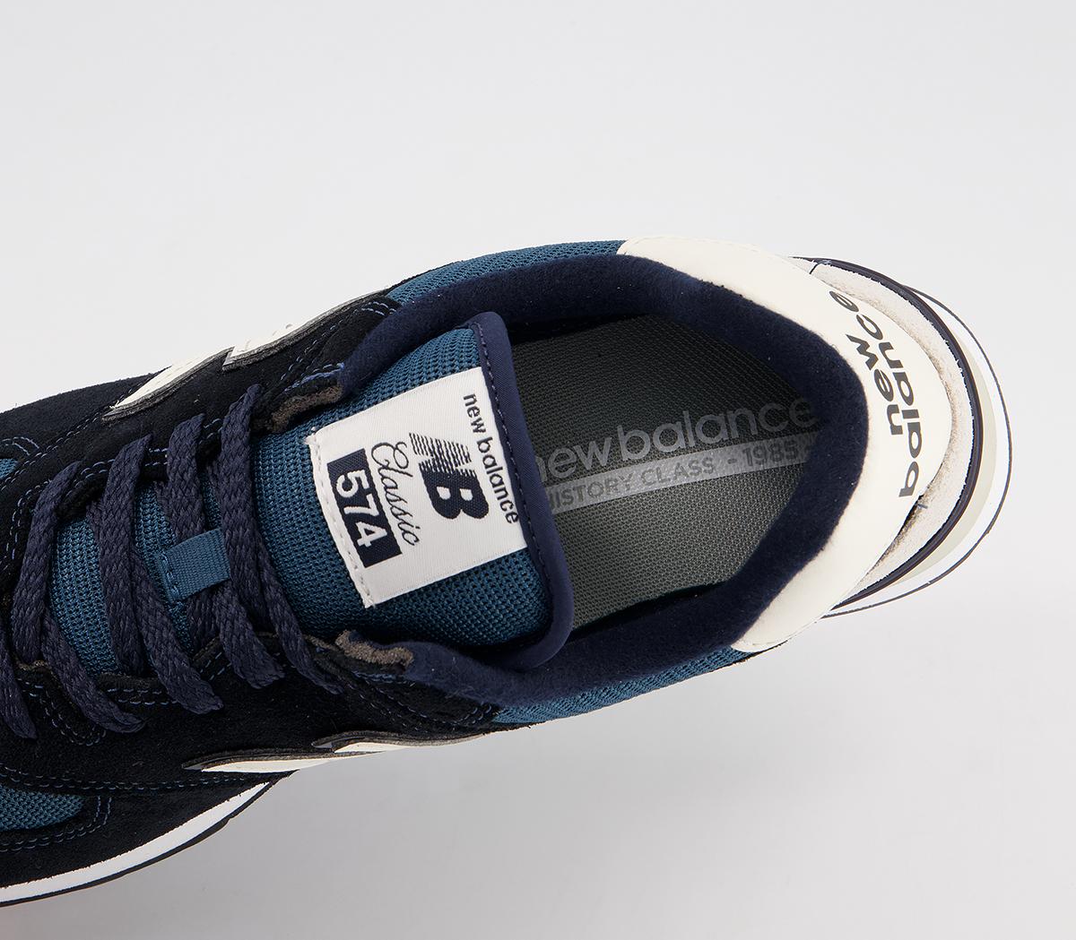 New Balance 574 Trainers New Balance 574 Trainers Navy White