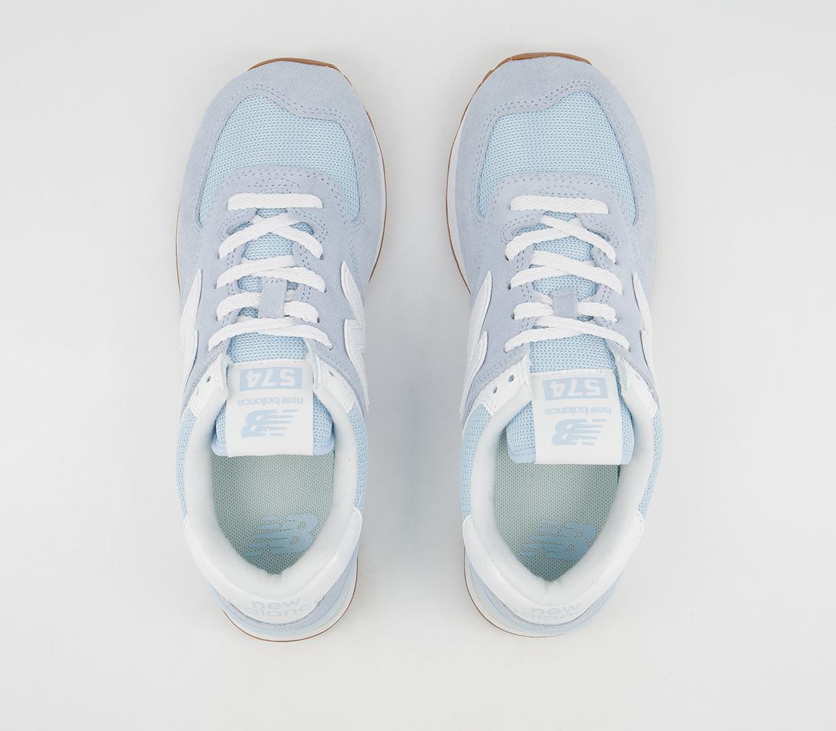 New Balance574 TrainersLight Blue White