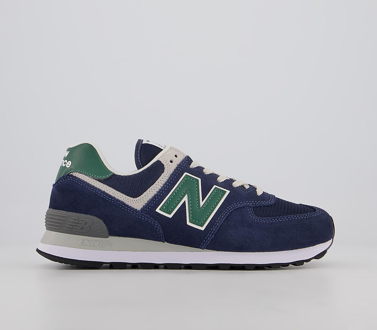 New balance on sale navy green