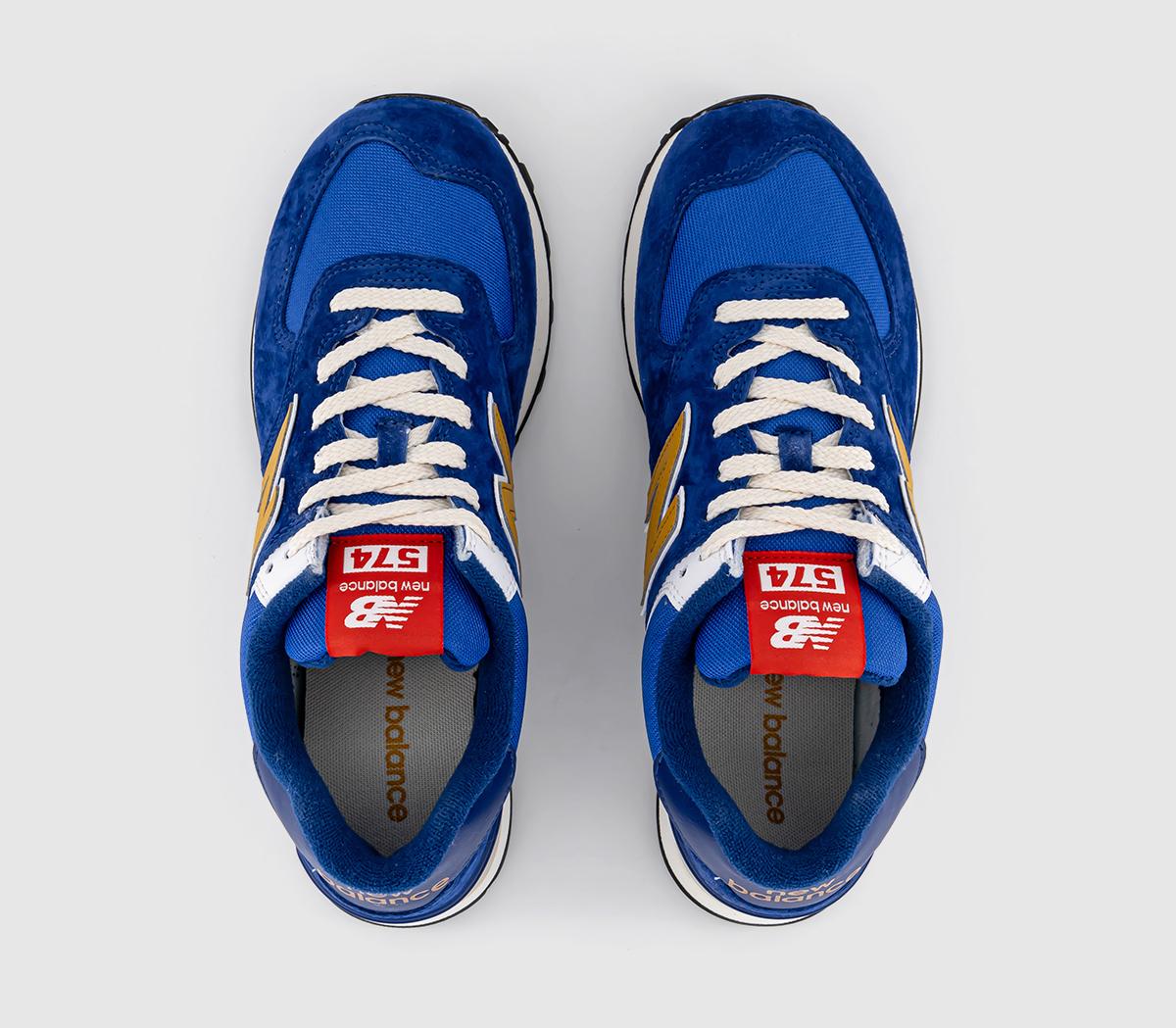 New Balance574 TrainersRoyal Blue Blue Yellow