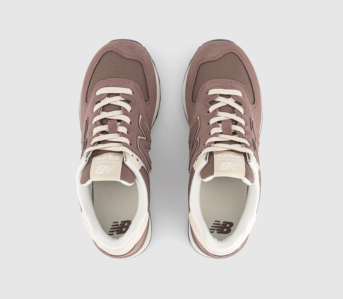 New Balance574 TrainersRust Sea Salt Brown