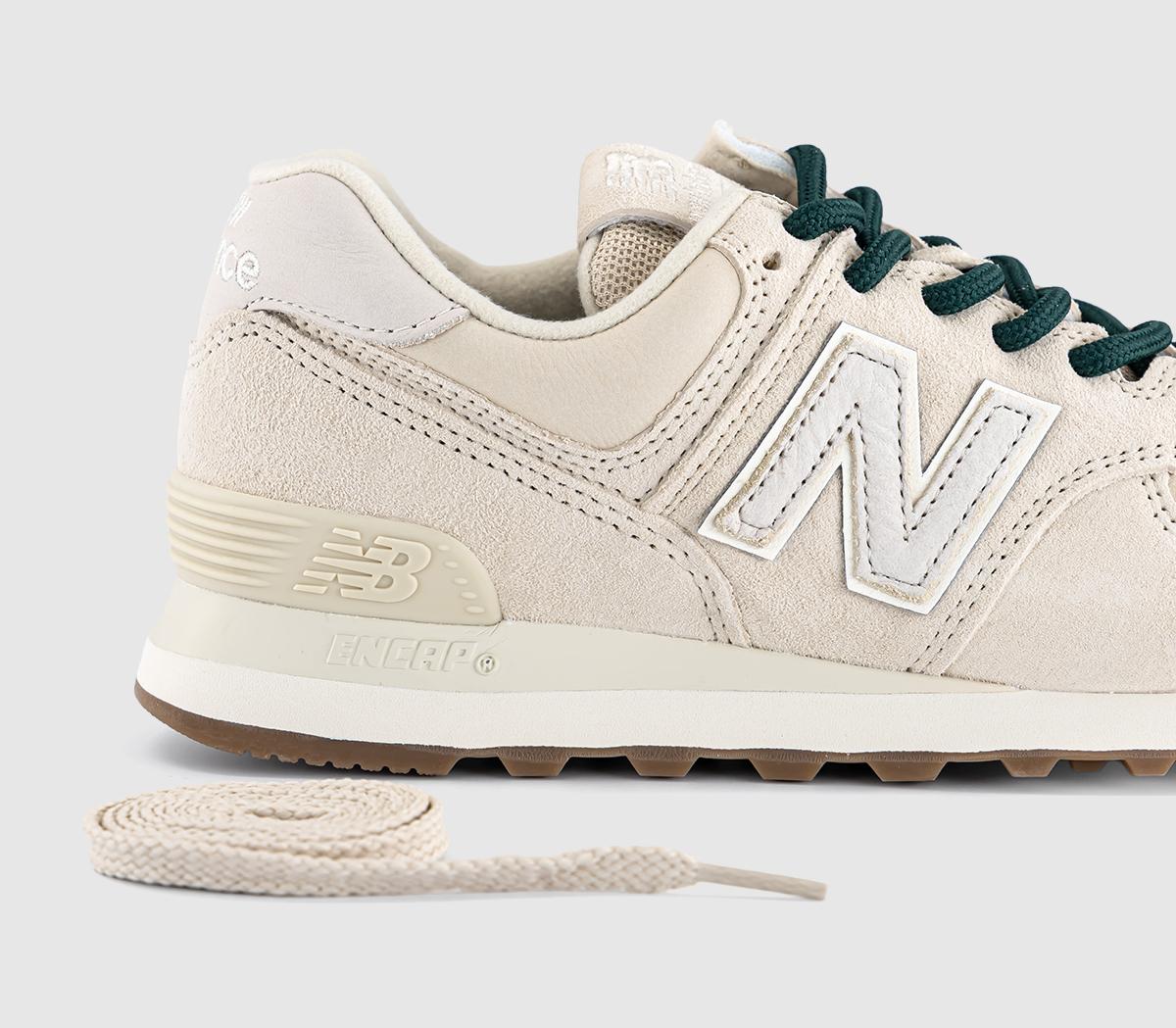 New Balance574 TrainersBlack Darker Sea Salt