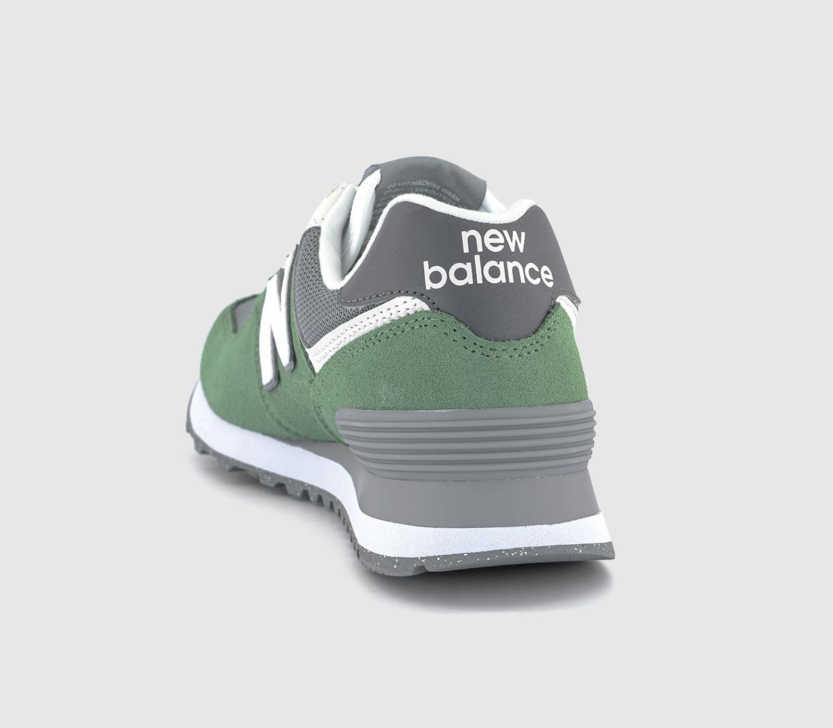 New Balance574 Trainers New Balance574 TrainersGreen Grey