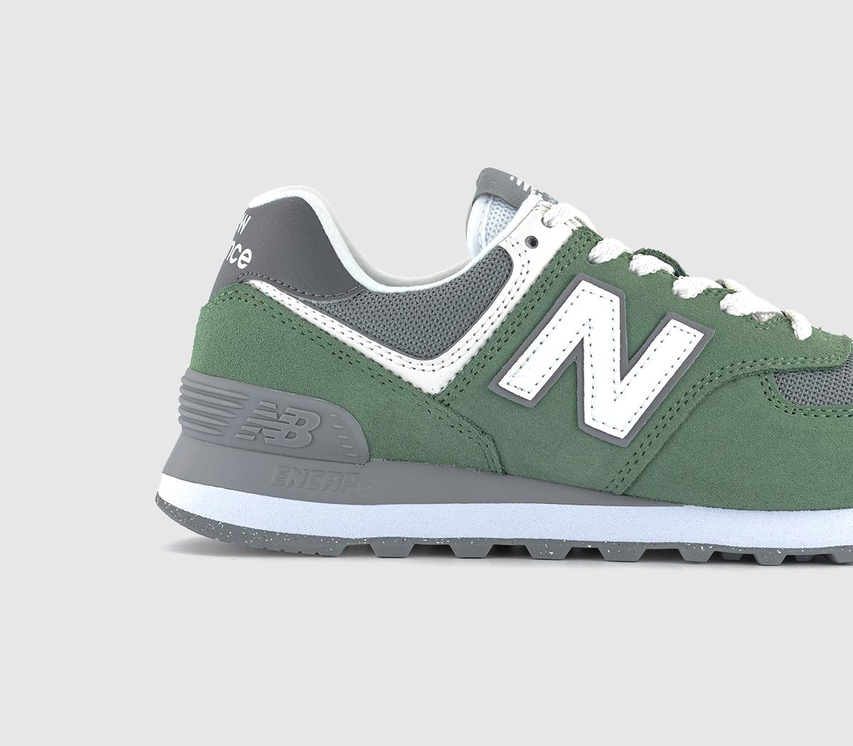 New Balance574 Trainers New Balance574 TrainersGreen Grey