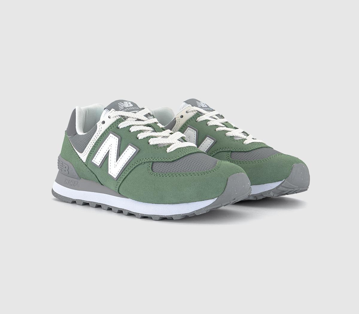 New Balance574 Trainers New Balance574 TrainersGreen Grey