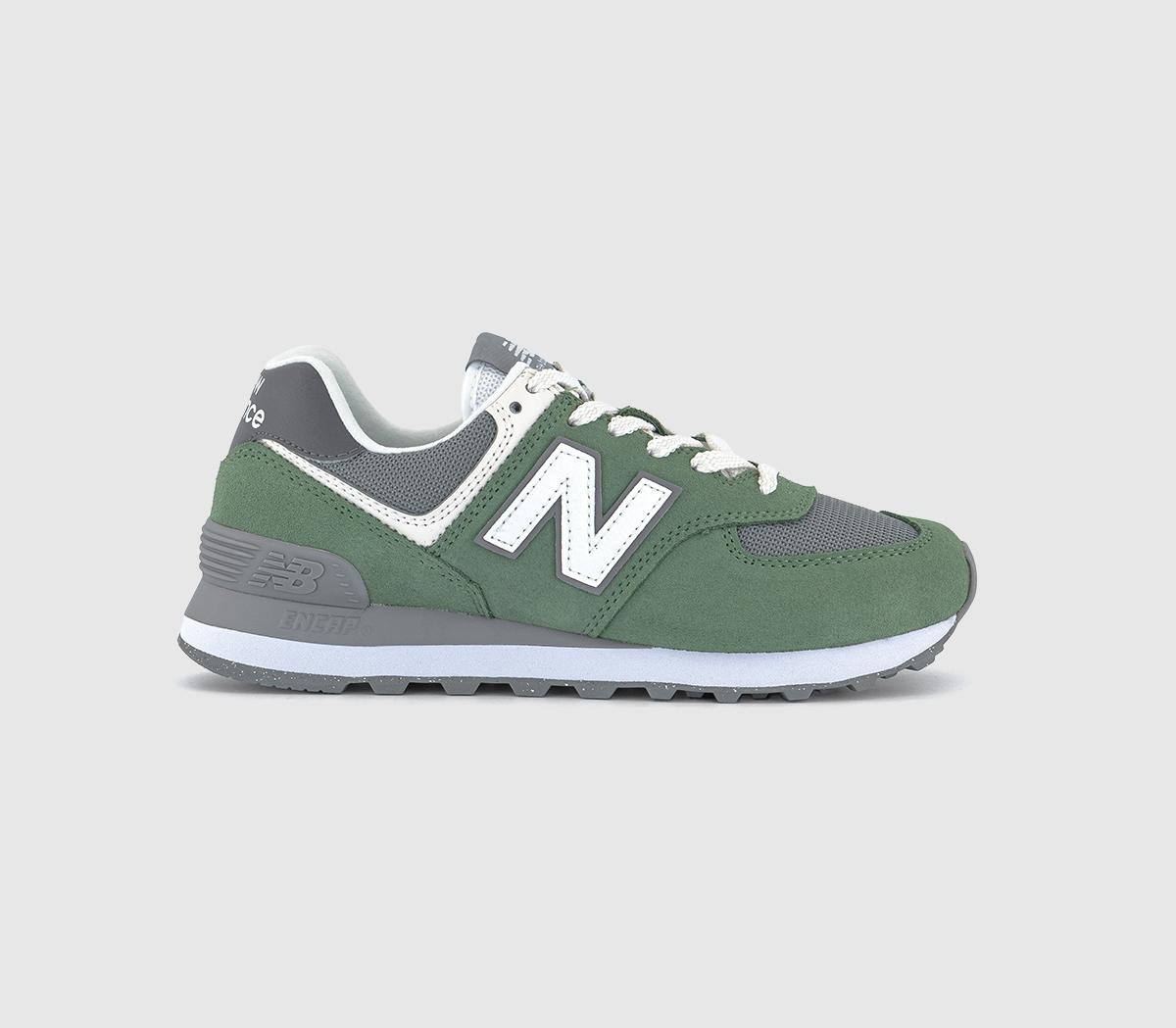 New Balance574 TrainersGreen Grey