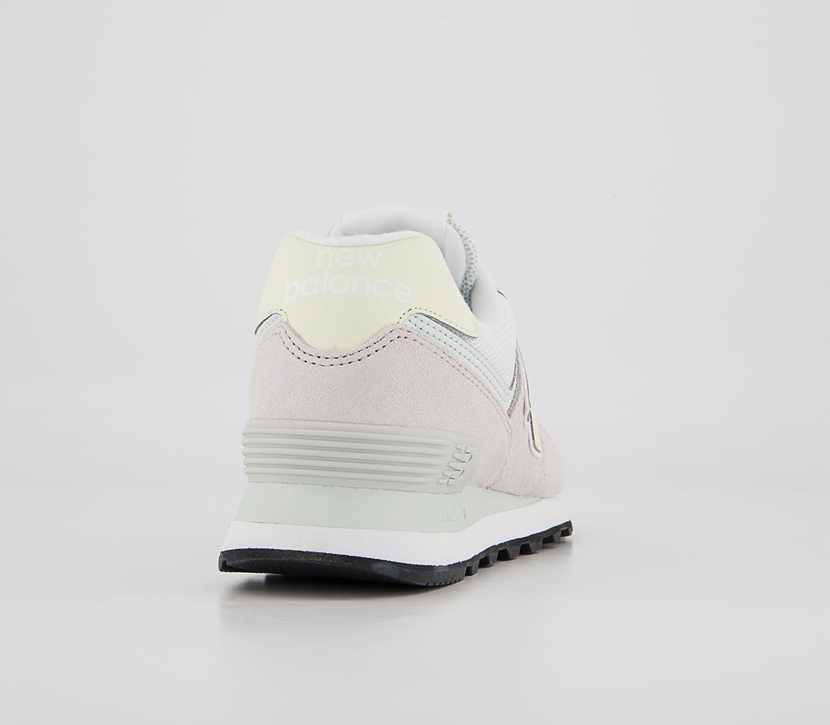 New Balance 574 Trainers New Balance 574 Trainers Pastel Mint Lilac White Black