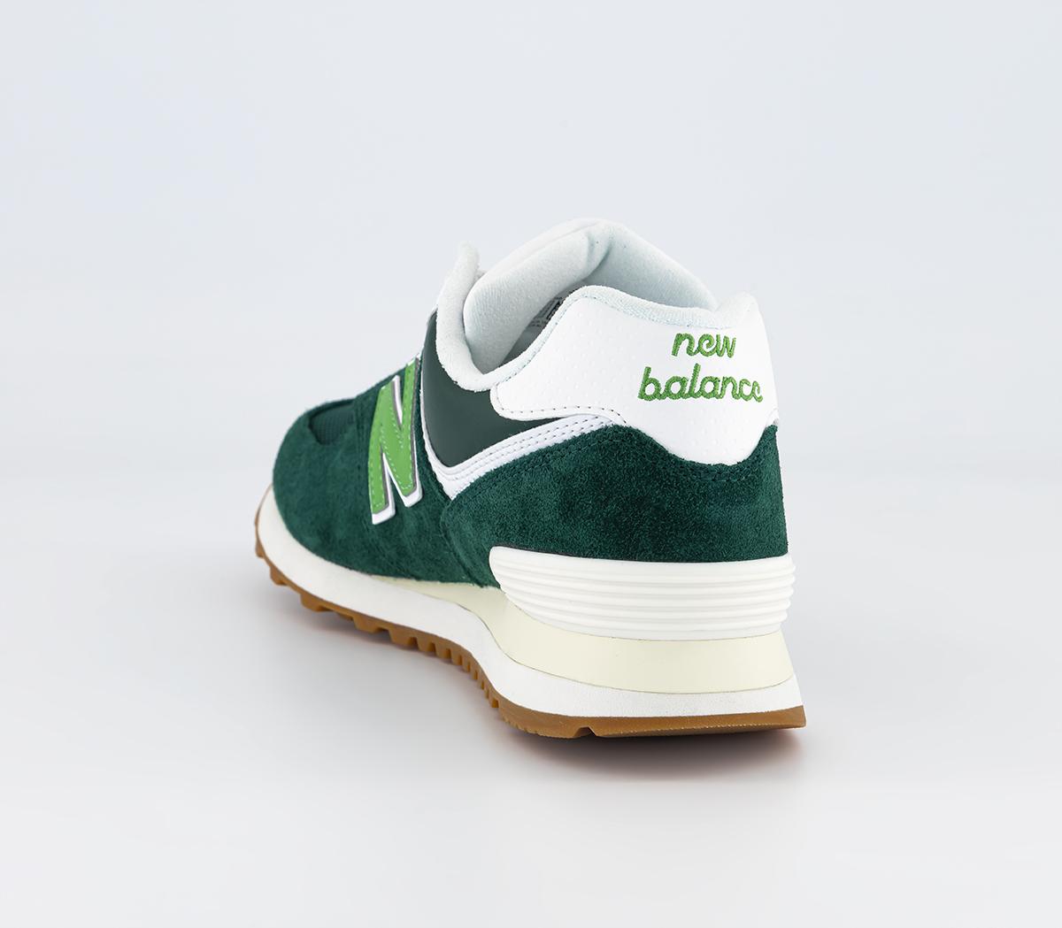 New Balance574 Trainers Acidic Green Gum