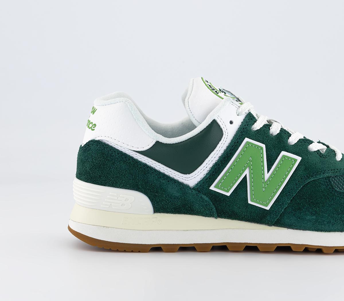 New Balance574 Trainers Acidic Green Gum