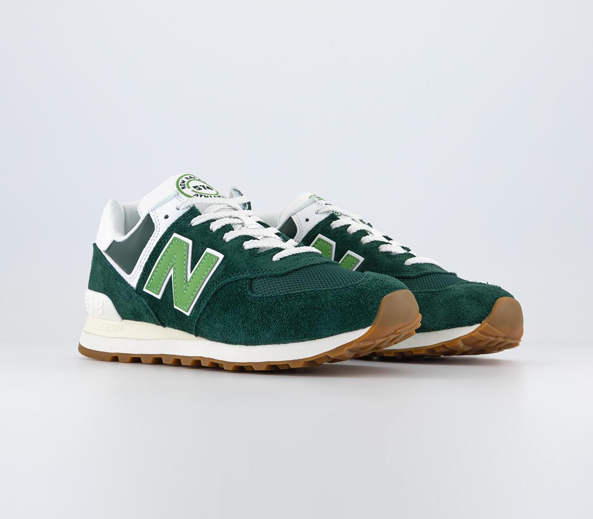 New Balance574 Trainers Acidic Green Gum