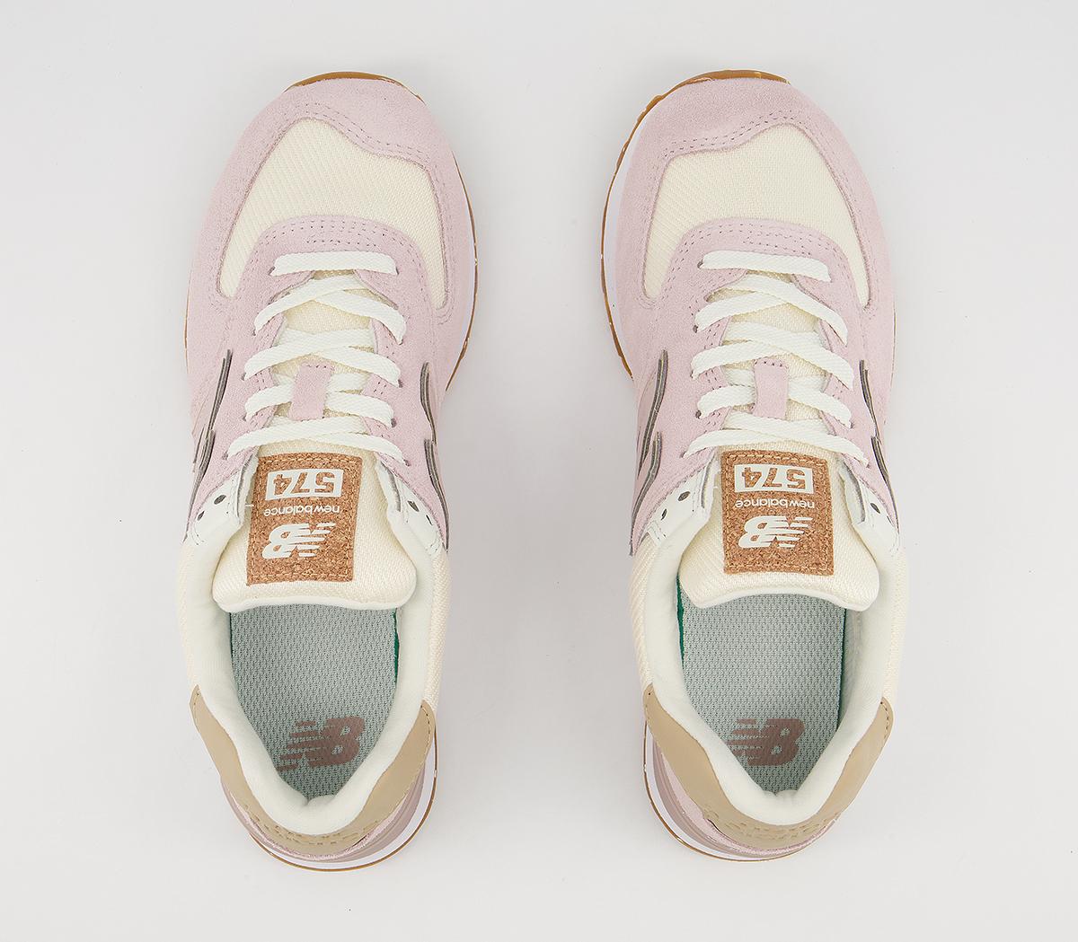 New Balance 574 Trainers Space Pink - Pastel Trainers & Shoes