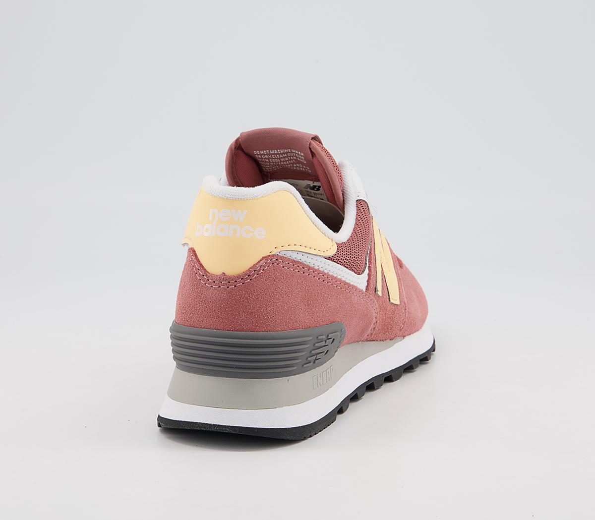 New Balance 574 Trainers New Balance 574 Trainers Pink Peach