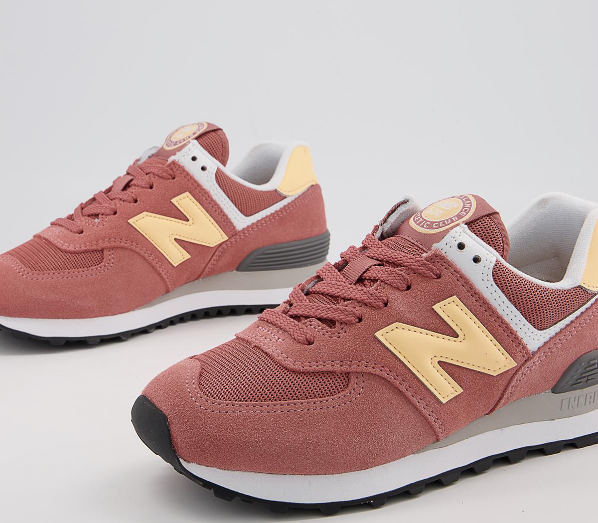 New Balance 574 Trainers New Balance 574 Trainers Pink Peach