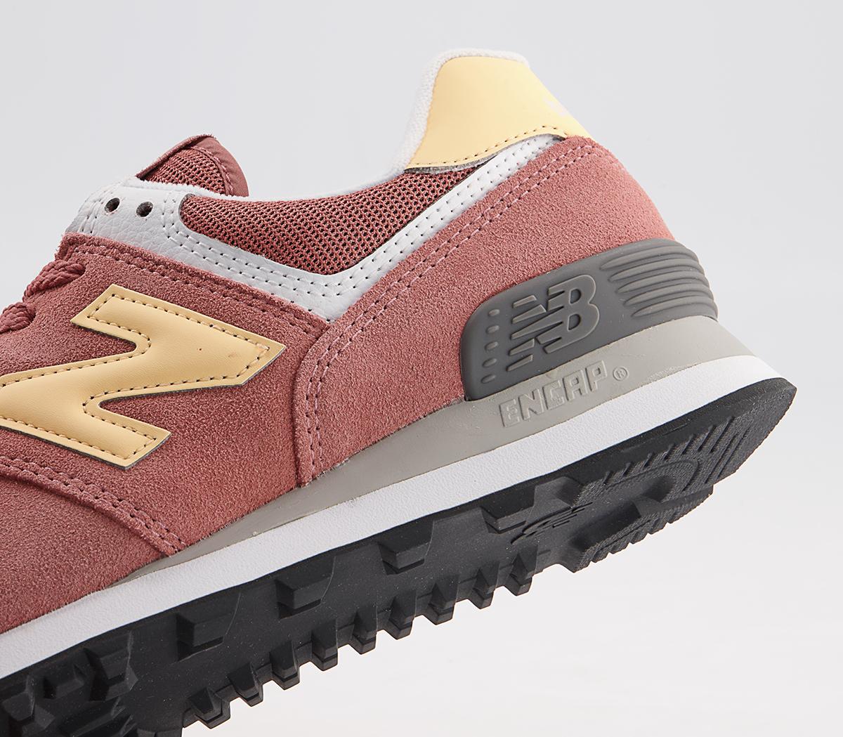 New Balance 574 Trainers New Balance 574 Trainers Pink Peach