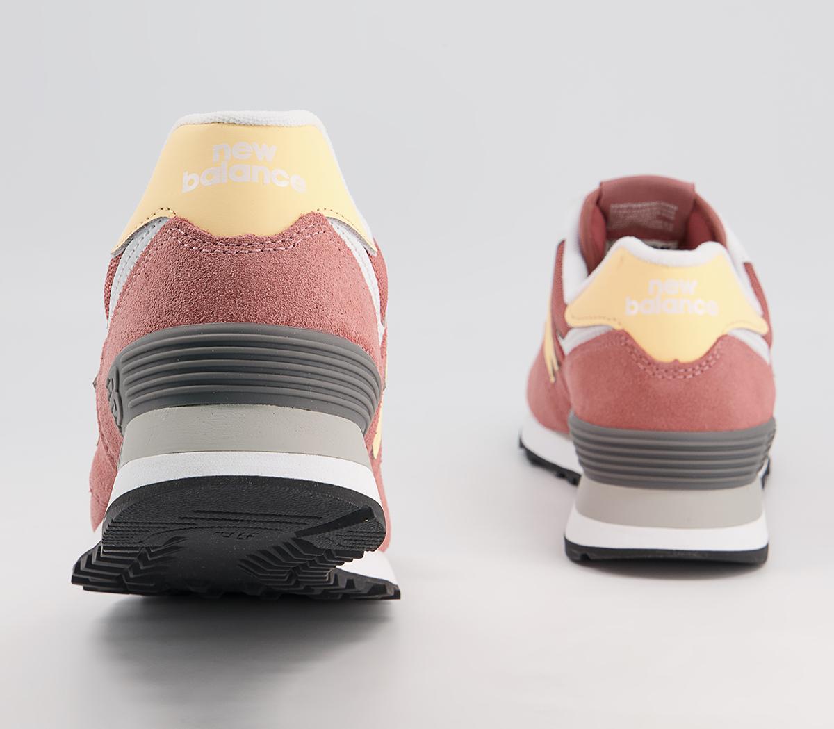 New Balance 574 Trainers New Balance 574 Trainers Pink Peach