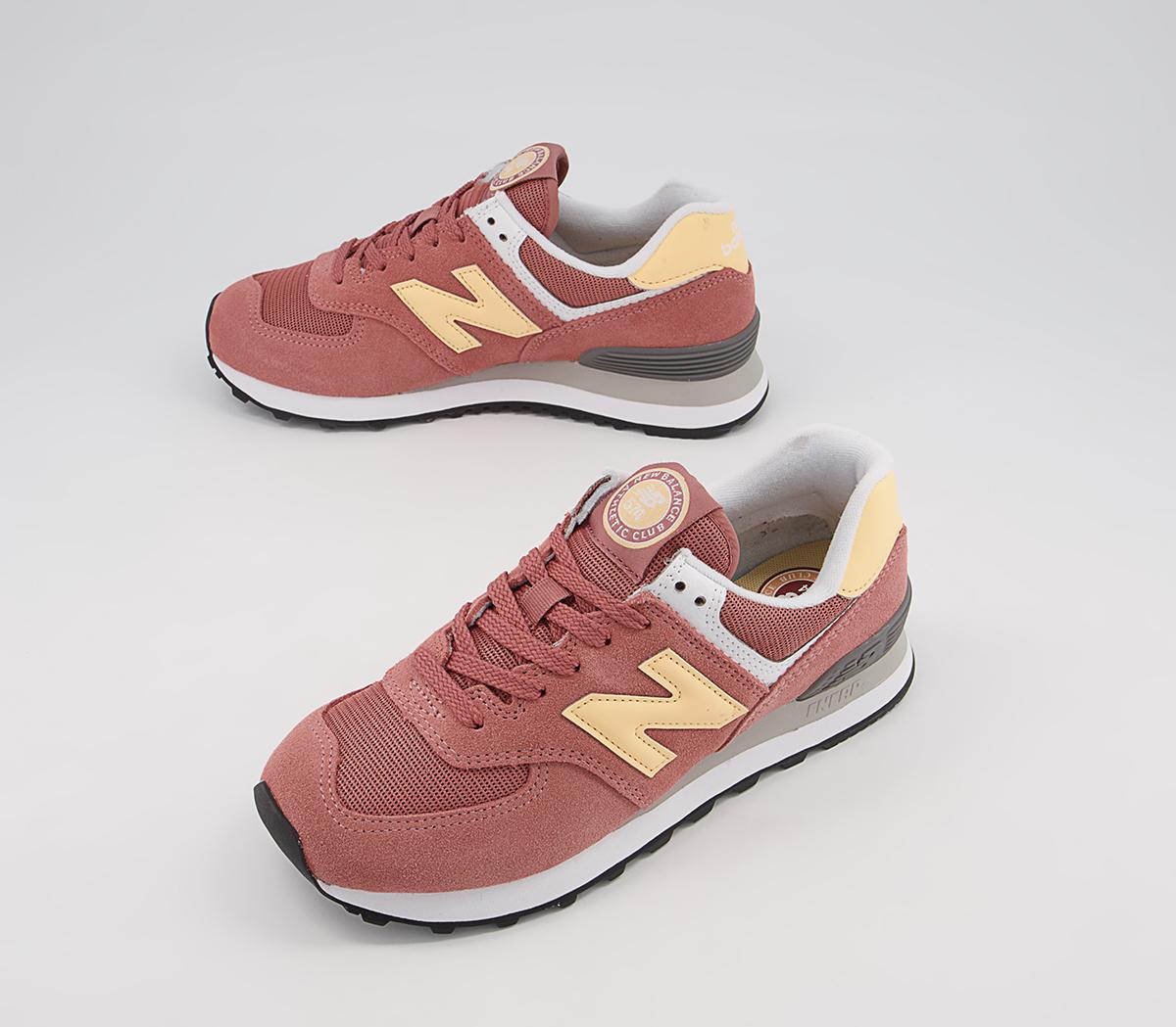 New Balance 574 Trainers New Balance 574 Trainers Pink Peach