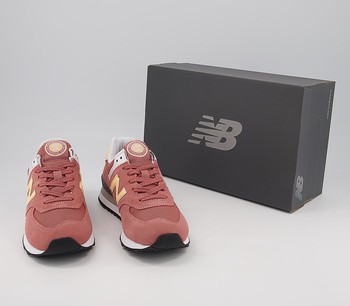 New Balance 574 Trainers New Balance 574 Trainers Pink Peach