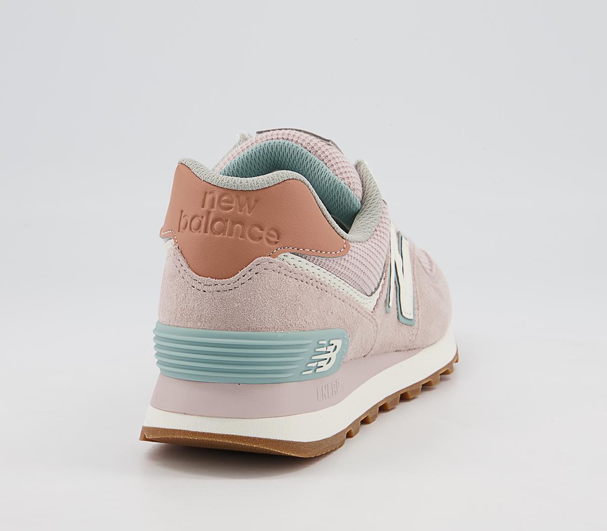 New Balance 574 Trainers New Balance 574 Trainers Space Pink Faded Mahogany