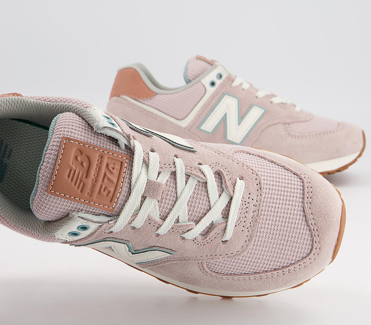 New Balance 574 Trainers New Balance 574 Trainers Space Pink Faded Mahogany
