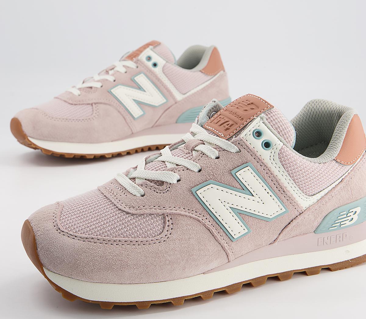 New Balance 574 Trainers New Balance 574 Trainers Space Pink Faded Mahogany