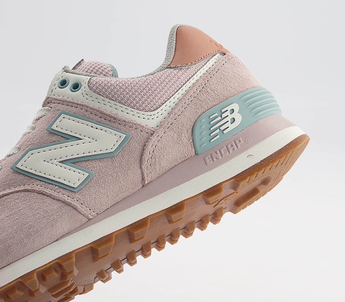 New Balance 574 Trainers New Balance 574 Trainers Space Pink Faded Mahogany