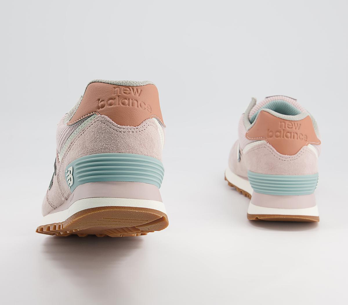 New Balance 574 Trainers New Balance 574 Trainers Space Pink Faded Mahogany