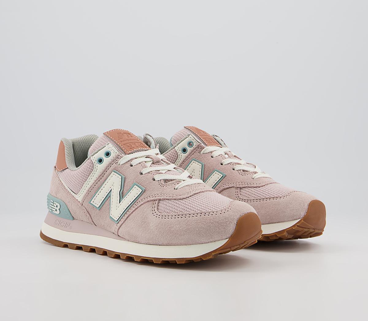 New Balance 574 Trainers New Balance 574 Trainers Space Pink Faded Mahogany