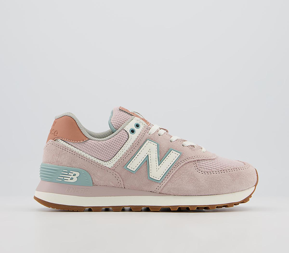 New Balance574 TrainersSpace Pink Faded Mahogany