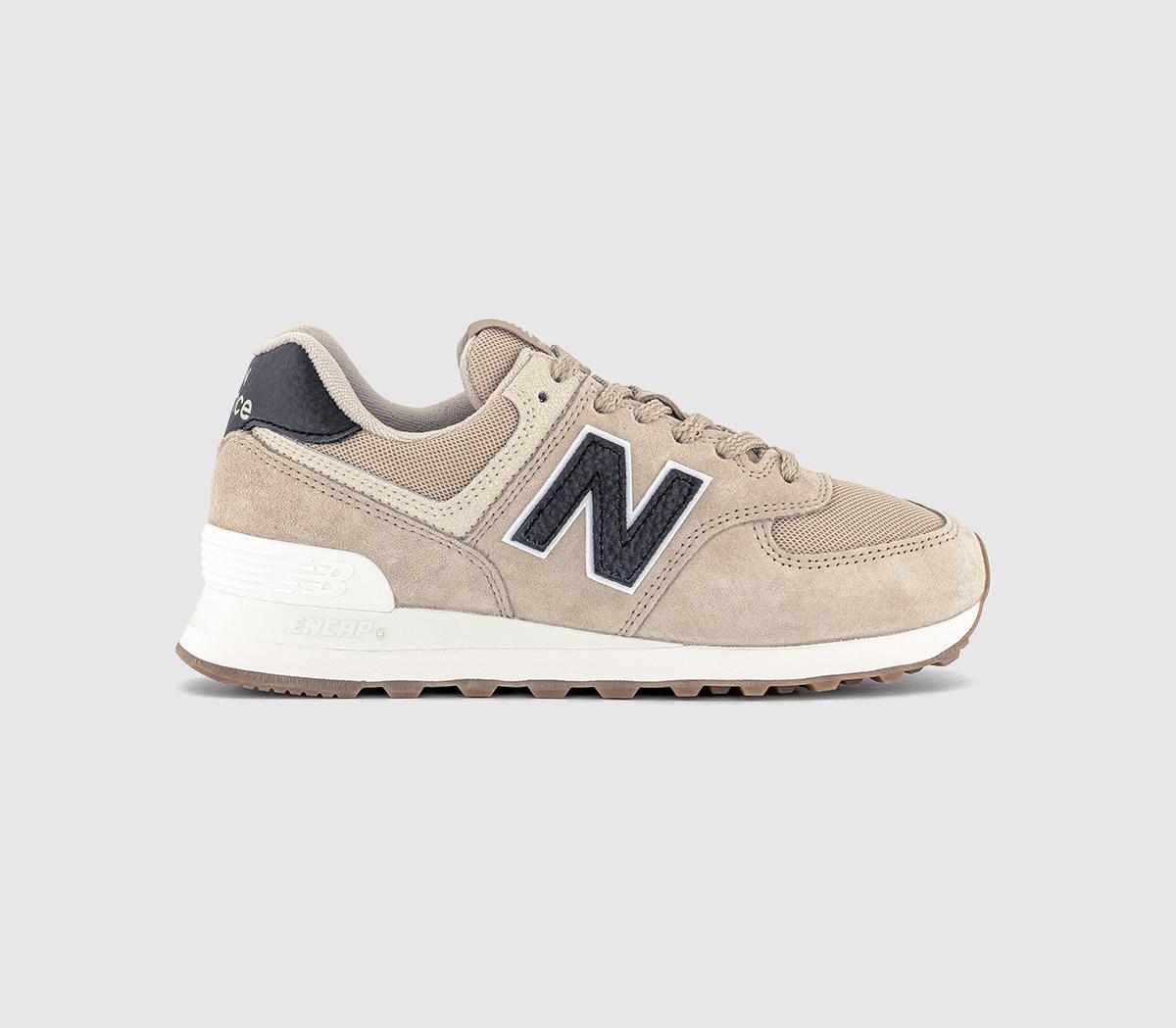 New Balance 574 Trainers Beige New Balance 574