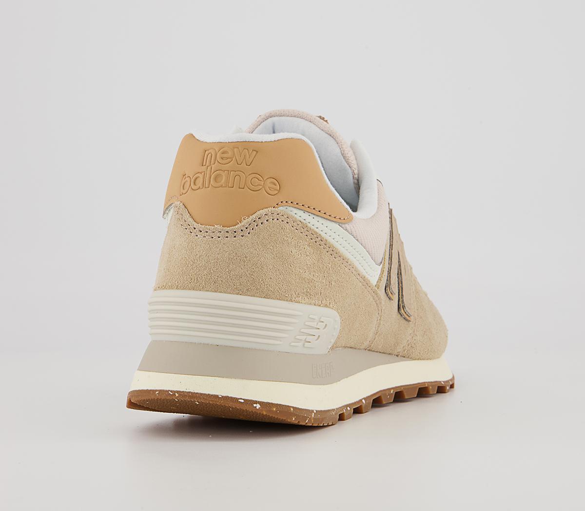 New Balance 574 Trainers New Balance 574 Trainers Incense Beige Gum