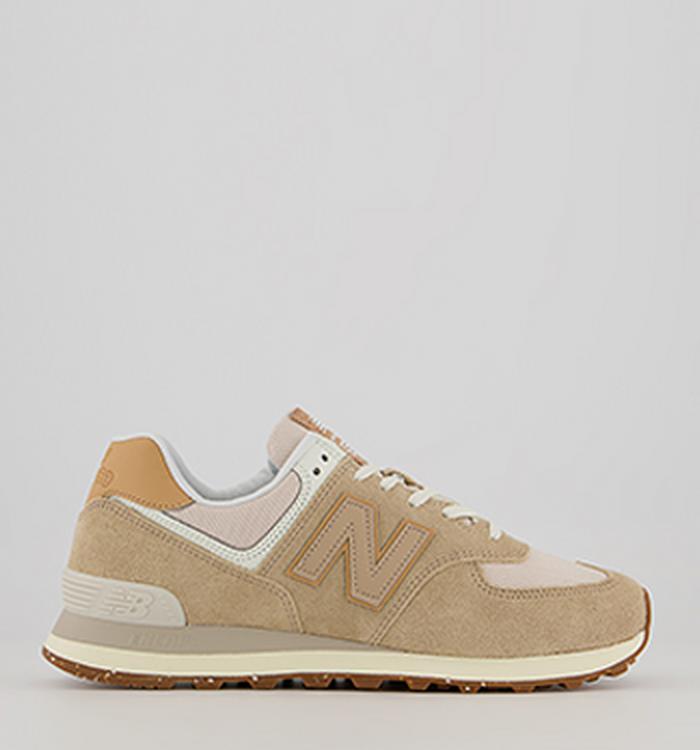 Natural | Balance 574 Trainers for Women, Kids | OFFICE