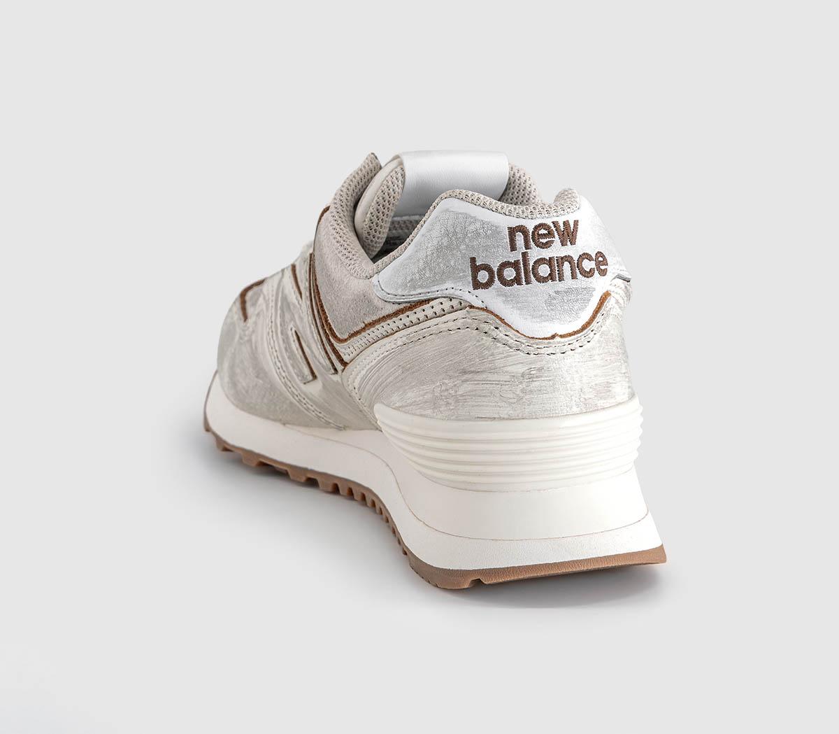 New Balance574 TrainersSea Salt Breakfast Tea
