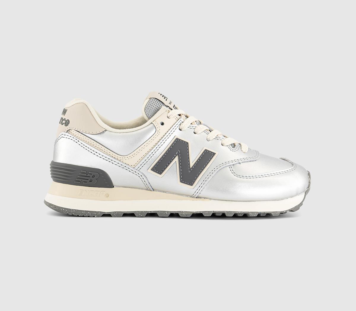 New Balance574 TrainersMetallic Silver