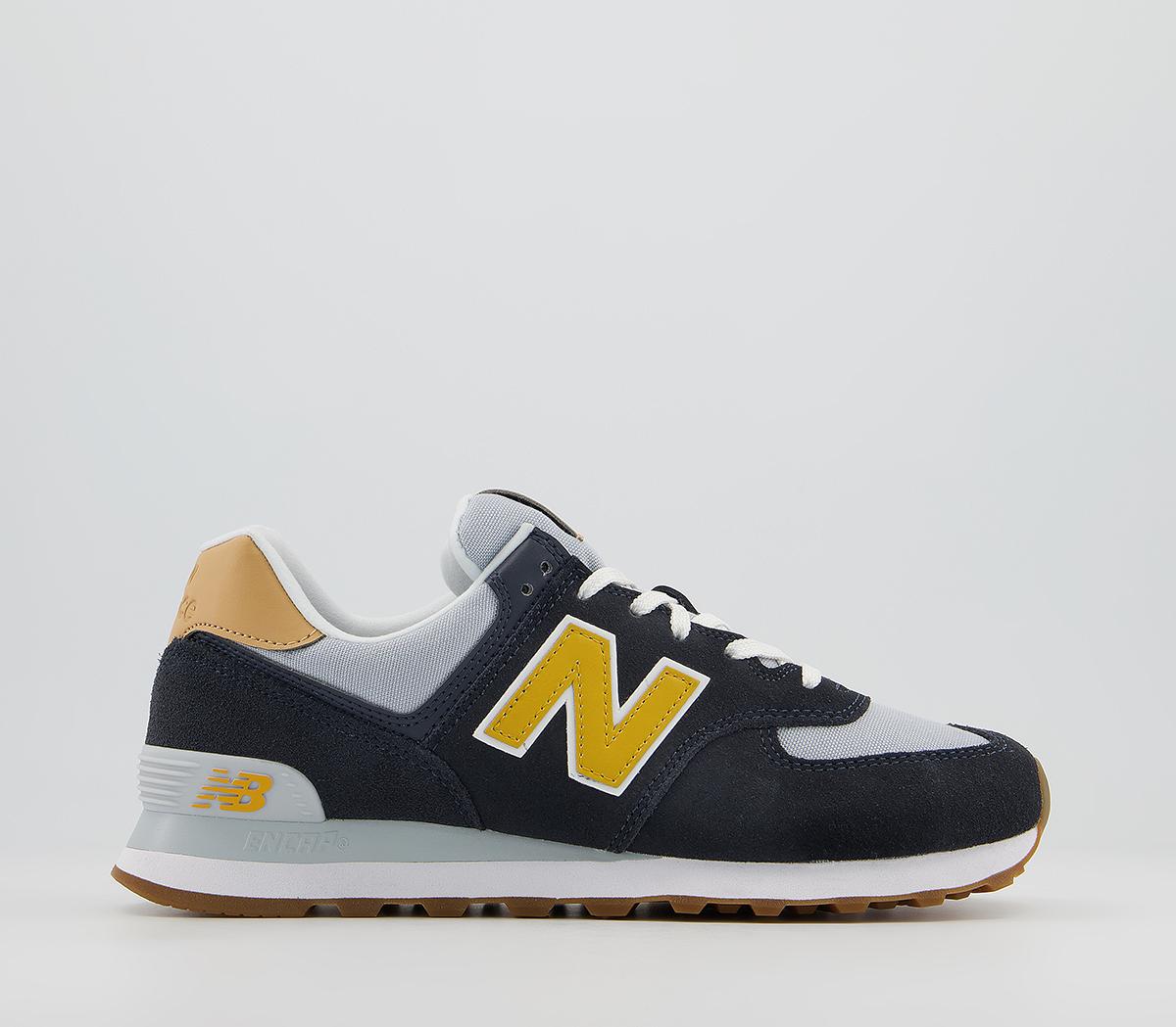 New balance 574 outerspace clearance with tan