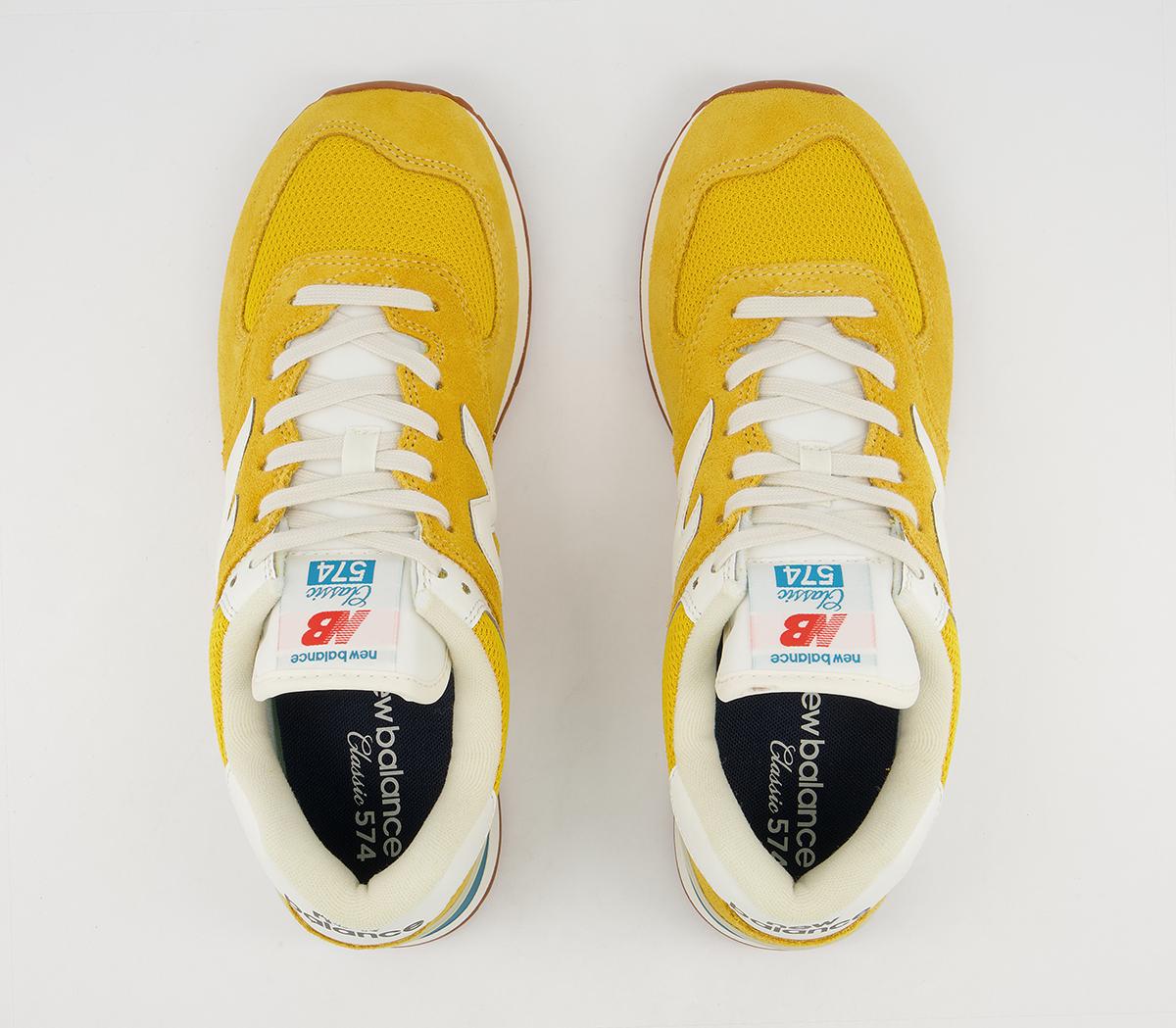 New Balance 574 Trainers New Balance 574 Trainers Varsity Gold
