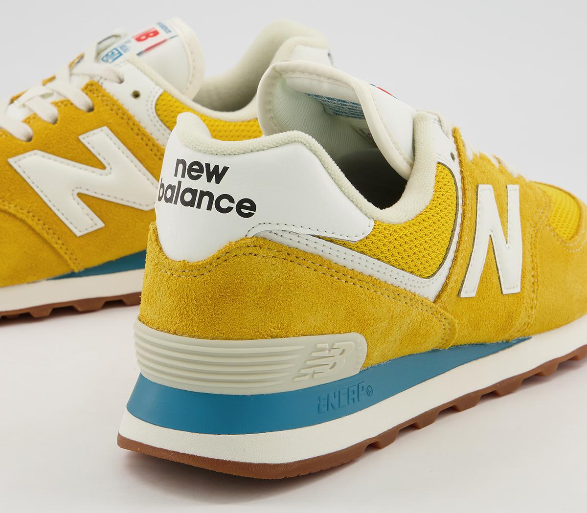 New Balance 574 Trainers New Balance 574 Trainers Varsity Gold