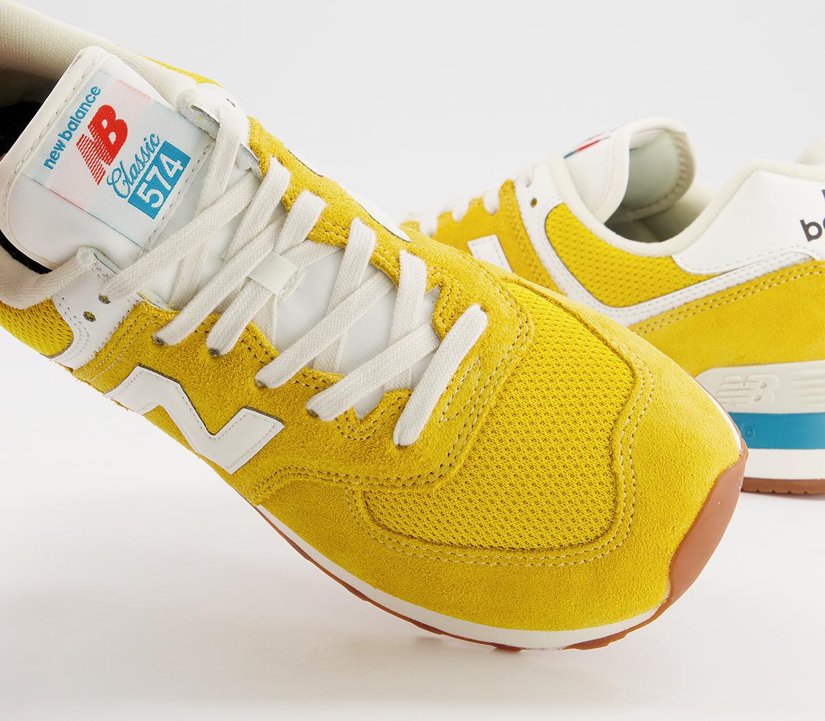 New Balance 574 Trainers New Balance 574 Trainers Varsity Gold