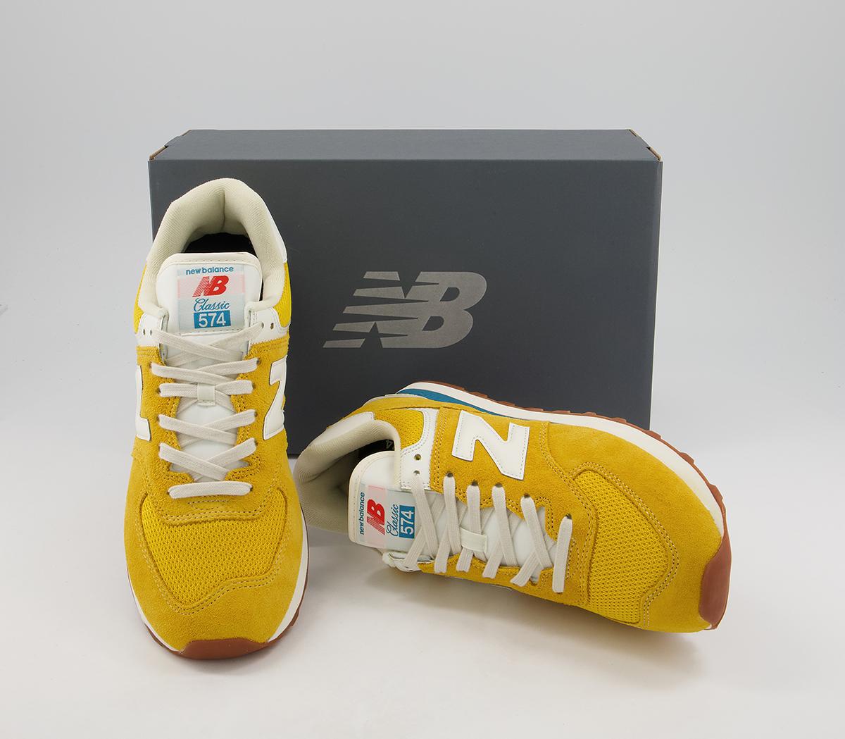 New Balance 574 Trainers New Balance 574 Trainers Varsity Gold