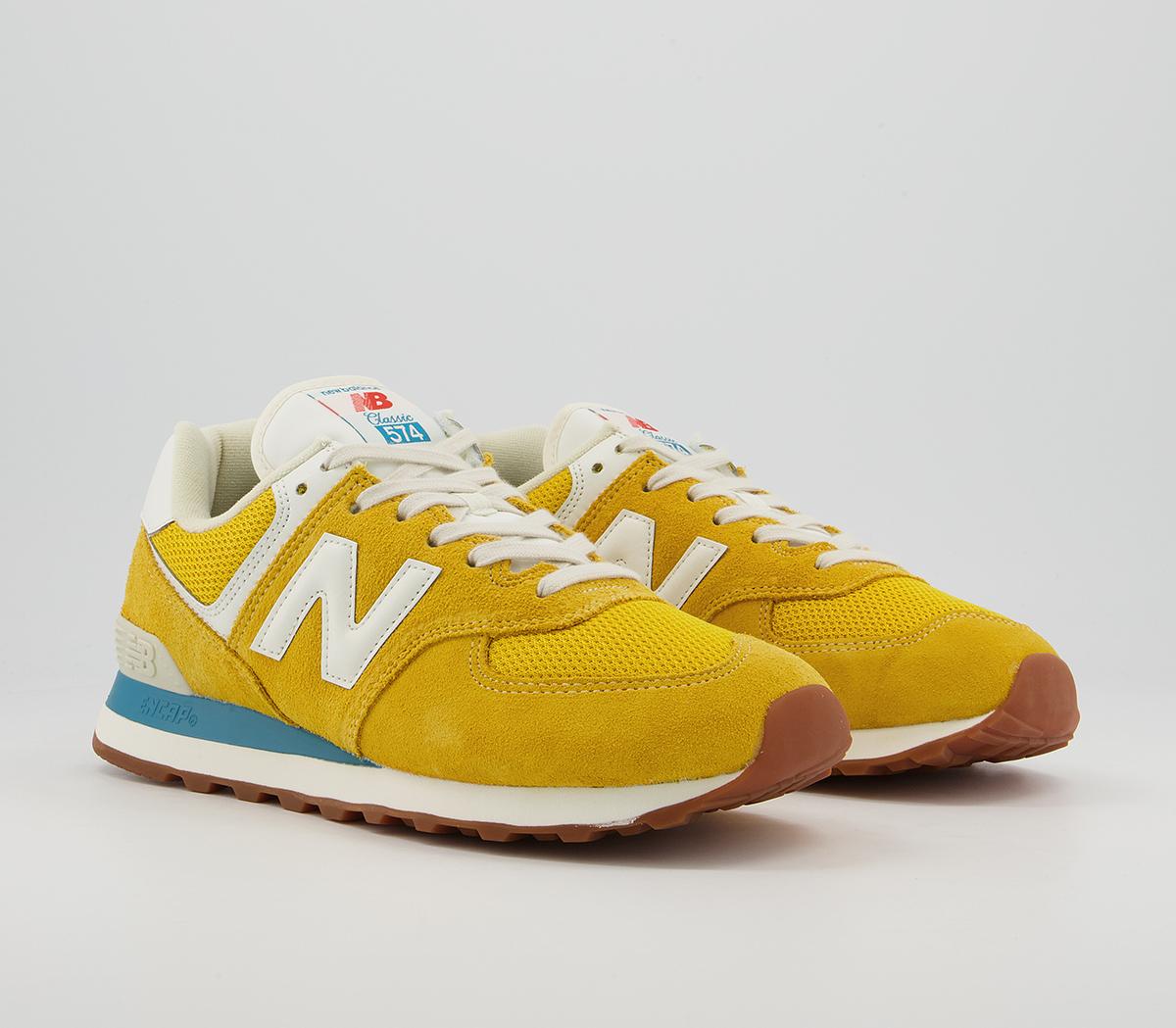 New Balance 574 Trainers New Balance 574 Trainers Varsity Gold