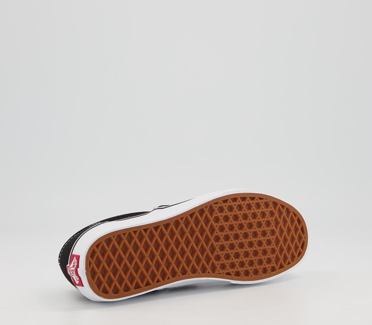 Vans Classic Slip On Trainers Vans Classic Slip On Trainers Black White