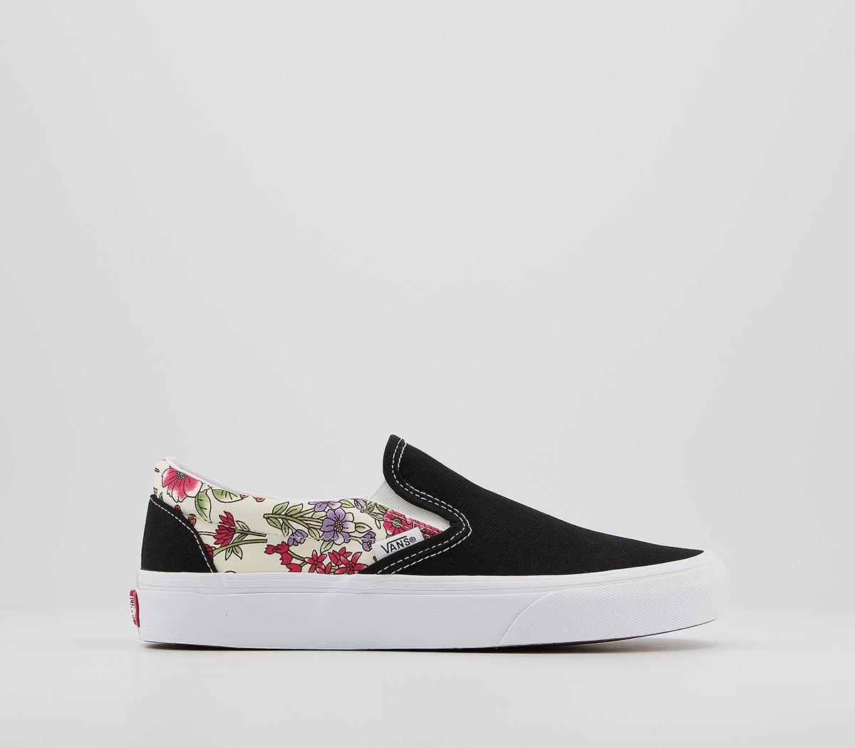 Vans 2024 dark floral