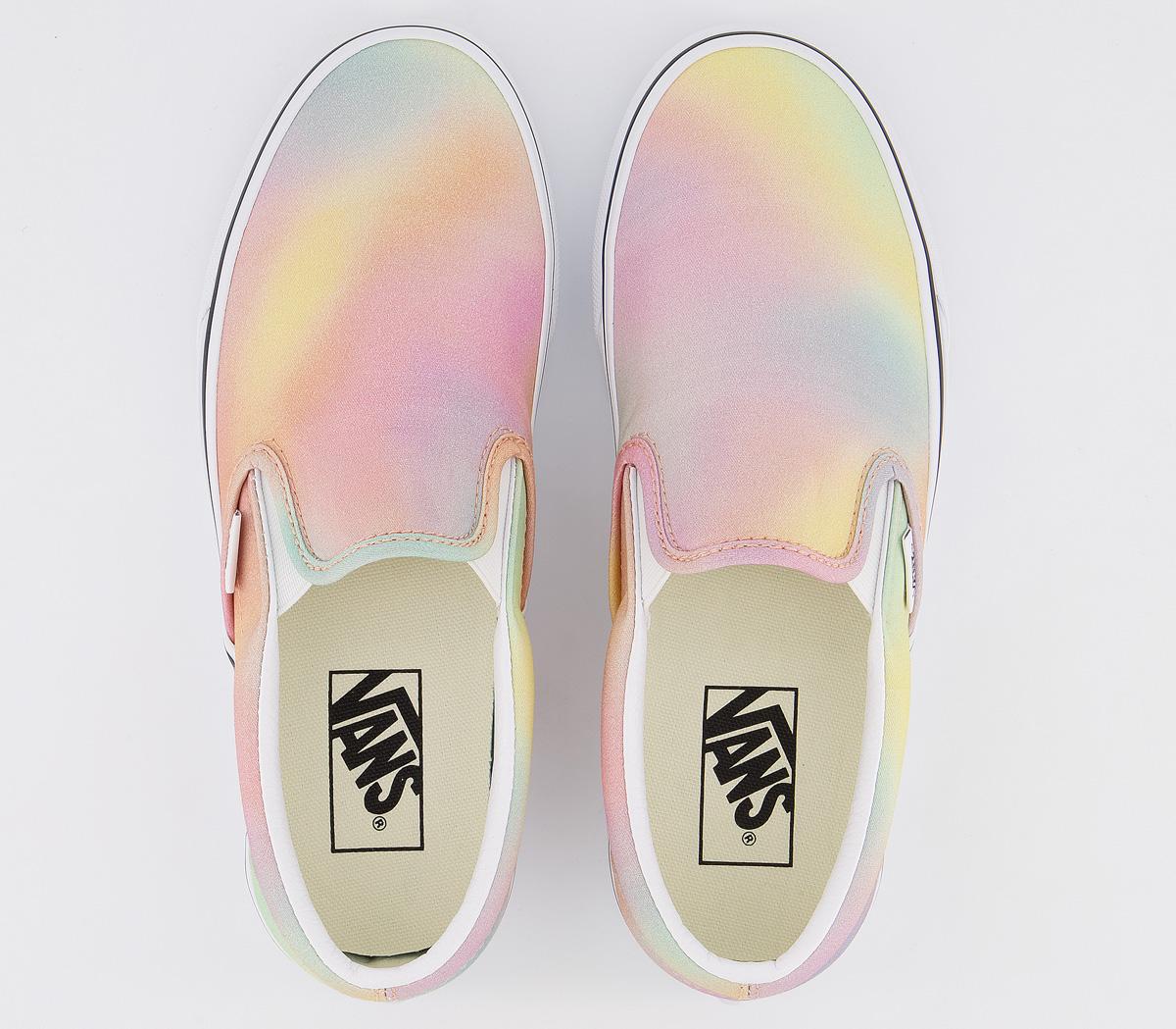 VansVans Classic Slip On TrainersAura Shift Multi True White