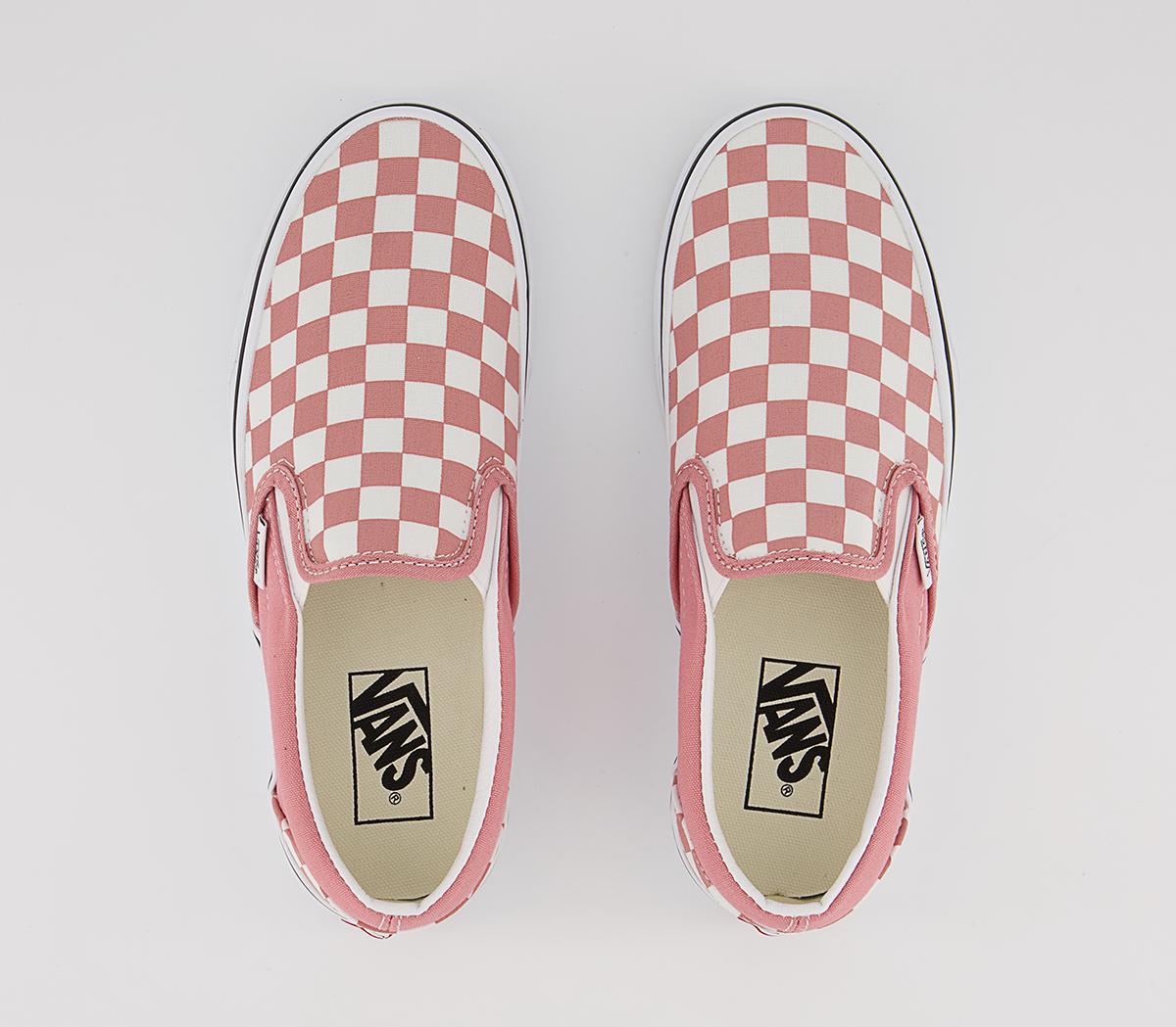 Vans Vans Classic Slip On Trainers Vans Vans Classic Slip On Trainers Rossette White