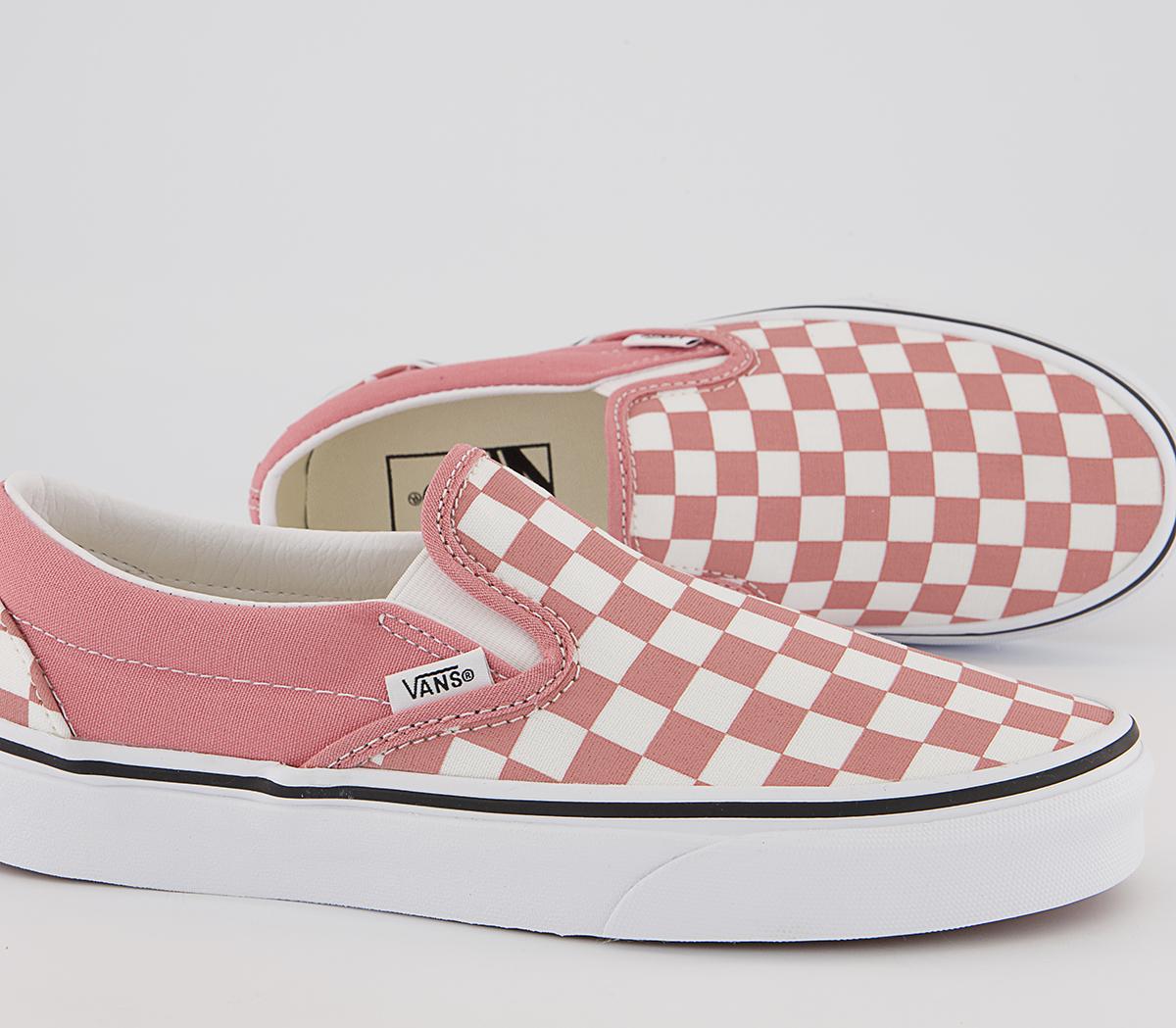Vans Vans Classic Slip On Trainers Vans Vans Classic Slip On Trainers Rossette White