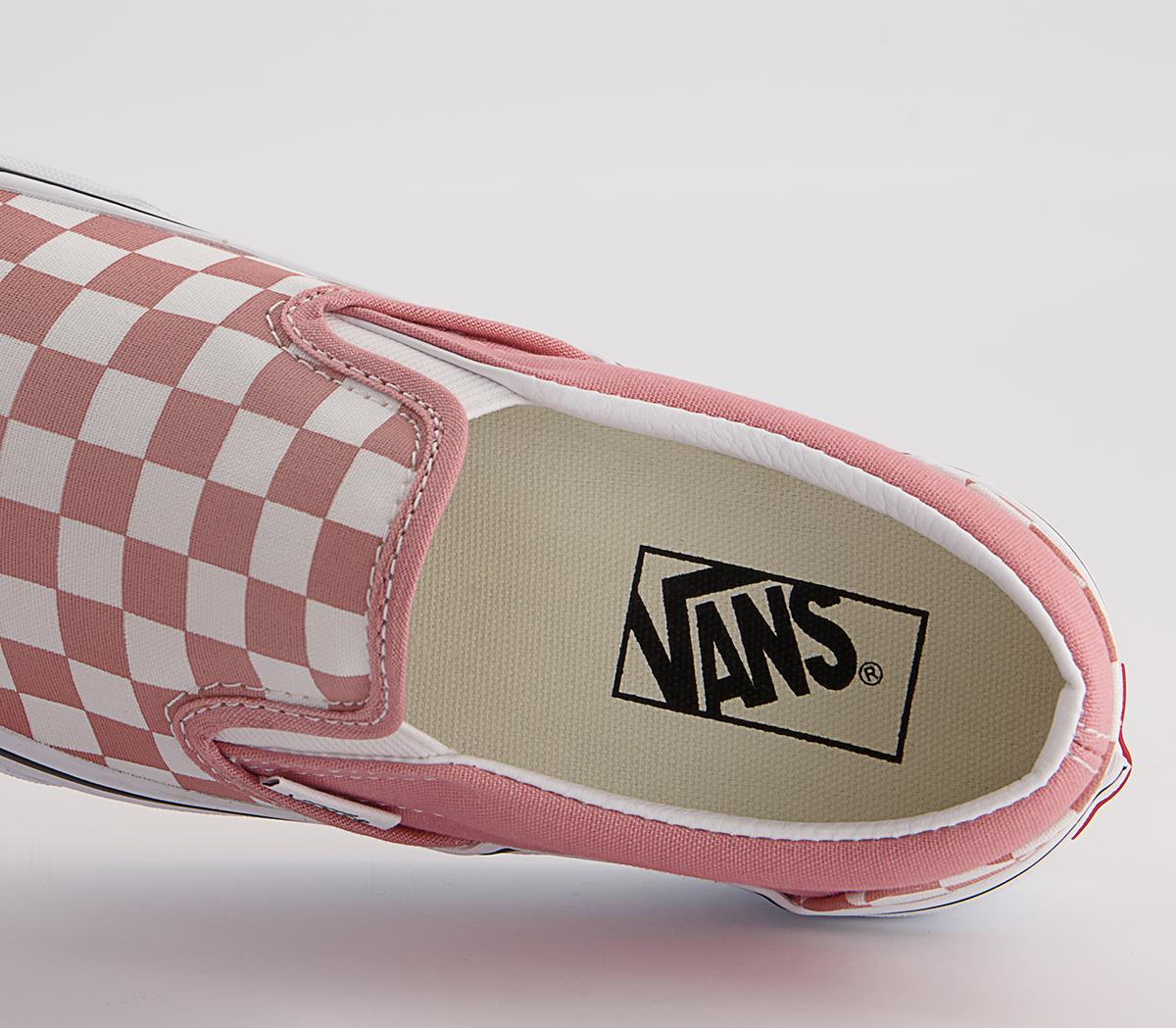 Vans Vans Classic Slip On Trainers Vans Vans Classic Slip On Trainers Rossette White