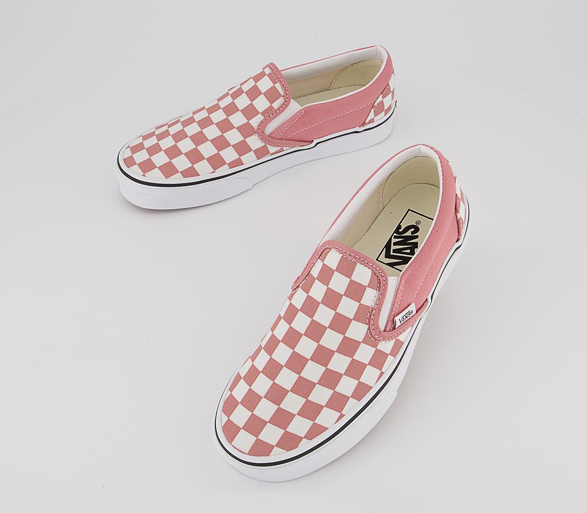 Vans Vans Classic Slip On Trainers Vans Vans Classic Slip On Trainers Rossette White