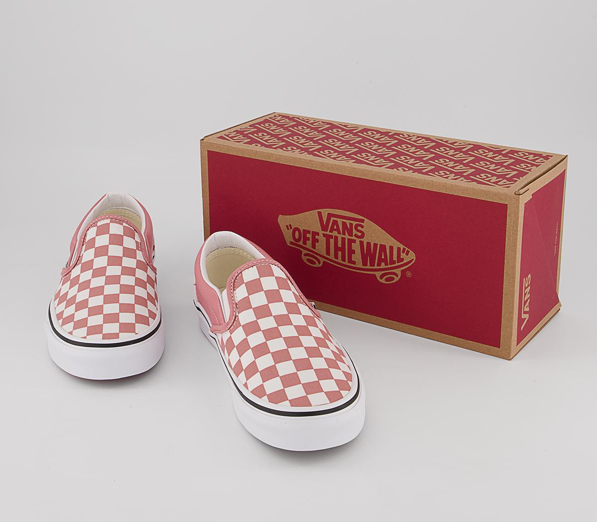 Vans Vans Classic Slip On Trainers Vans Vans Classic Slip On Trainers Rossette White