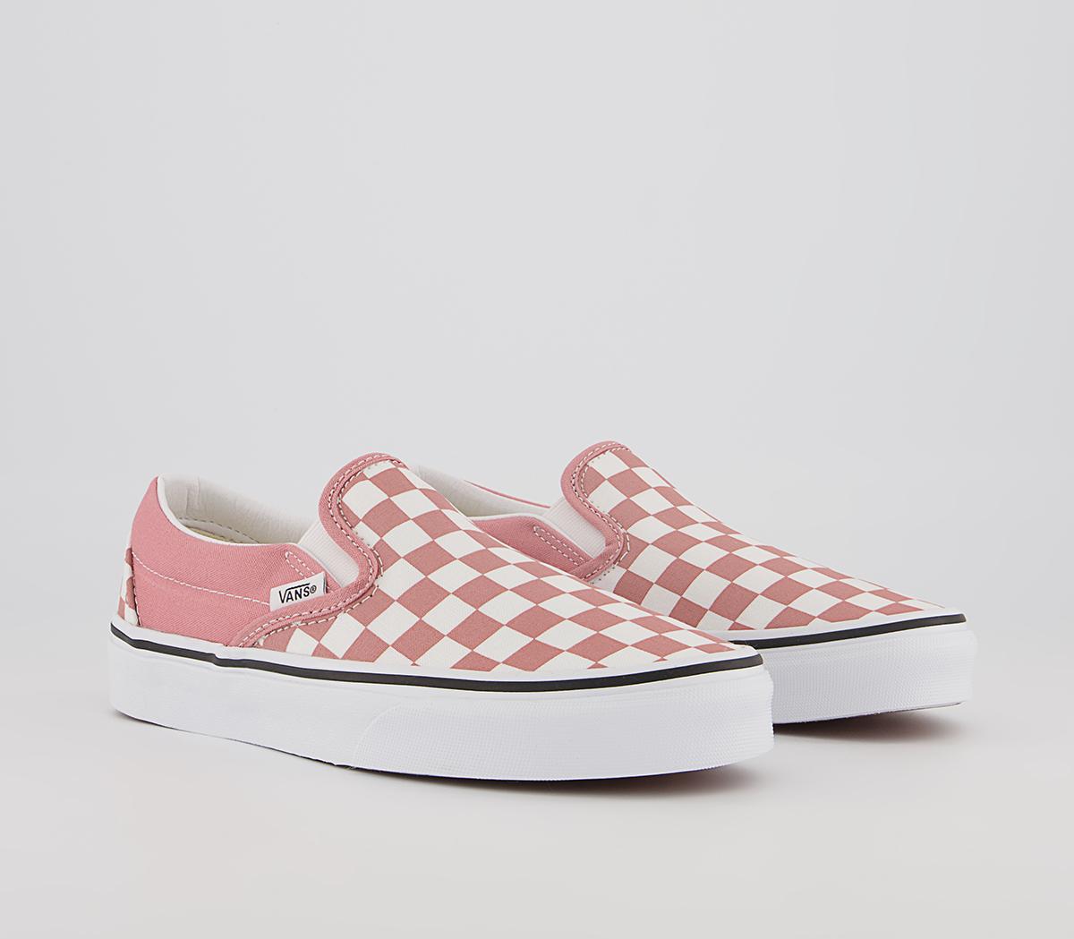 Vans Vans Classic Slip On Trainers Vans Vans Classic Slip On Trainers Rossette White