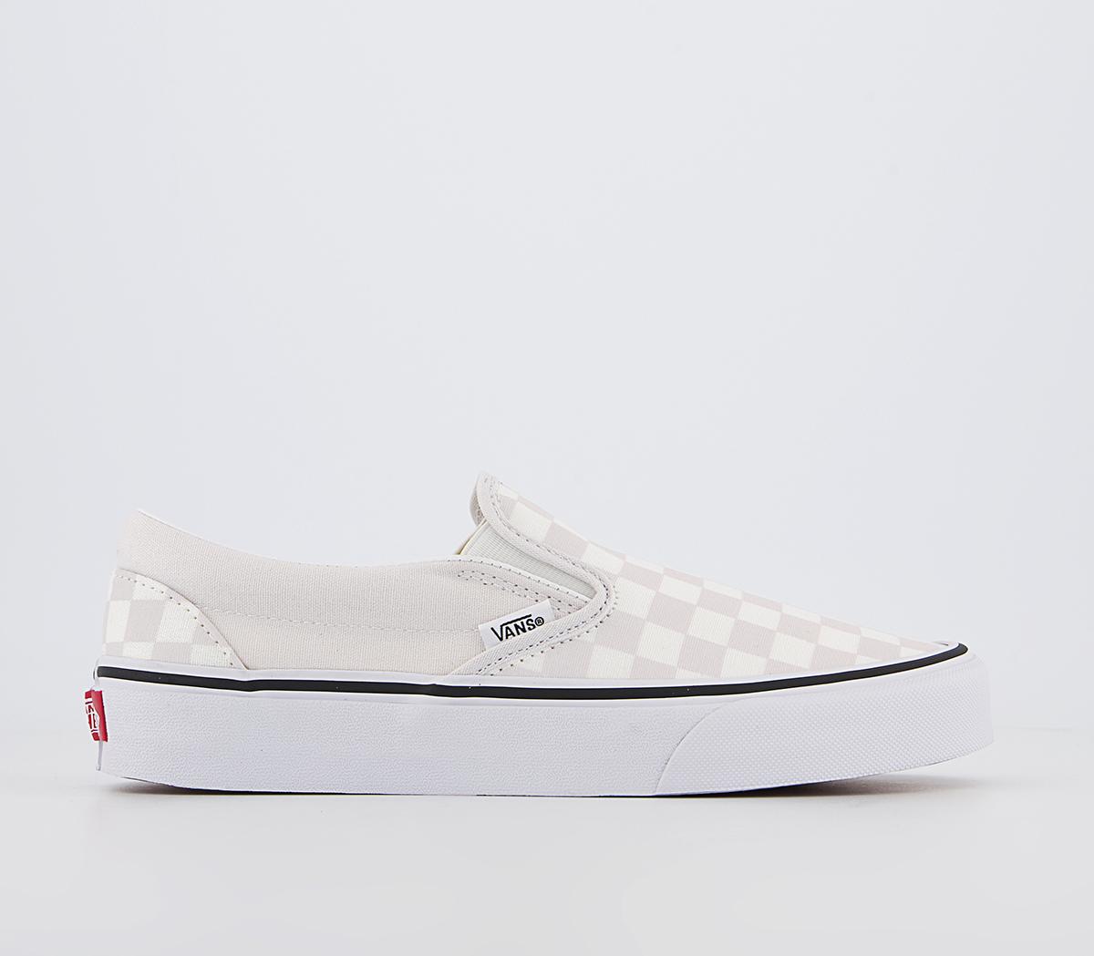 VansVans Classic Slip On TrainersColour Theory Checkerboard Cloud