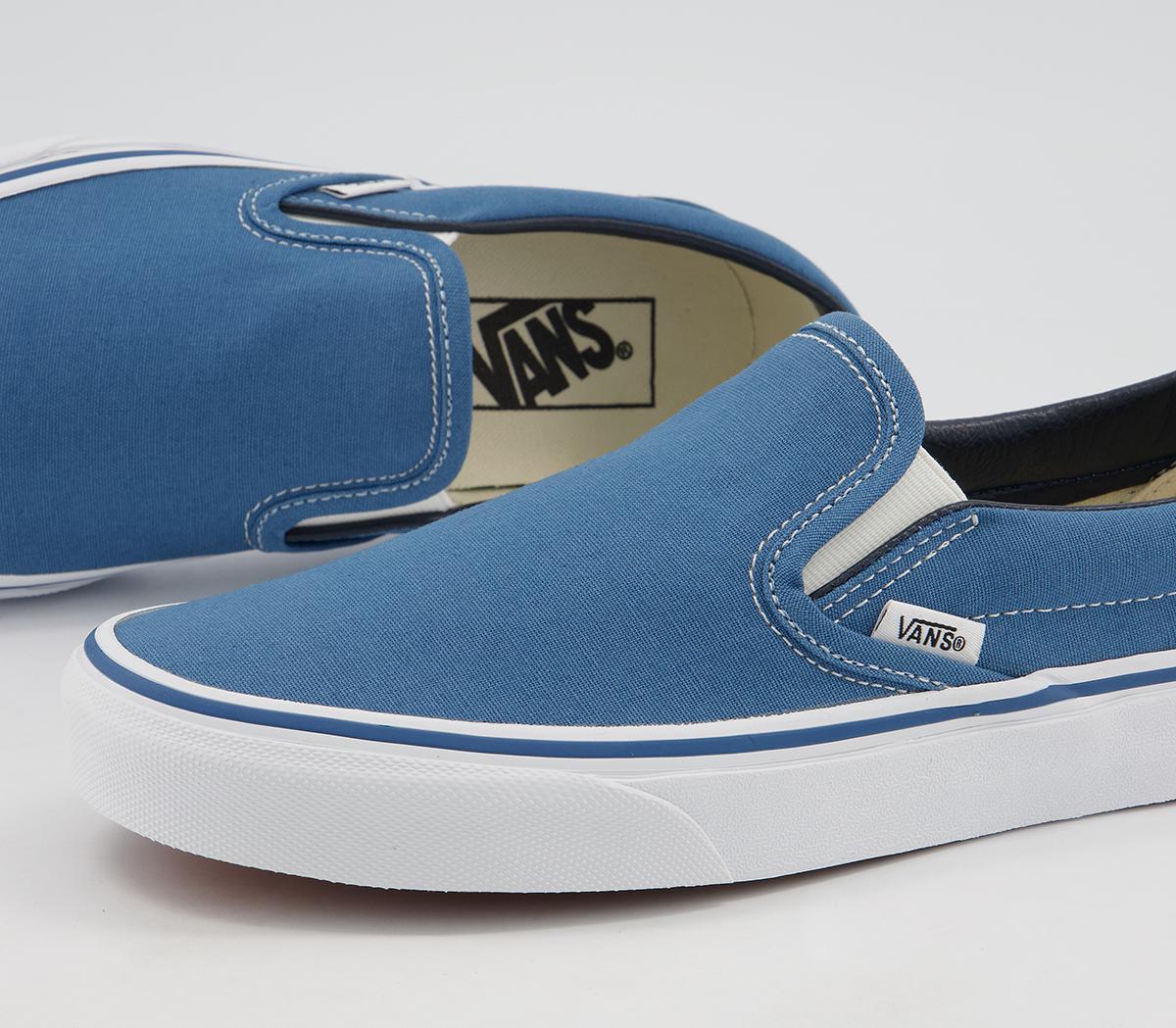 Vans Classic Slip On Trainers Vans Classic Slip On Trainers Navy